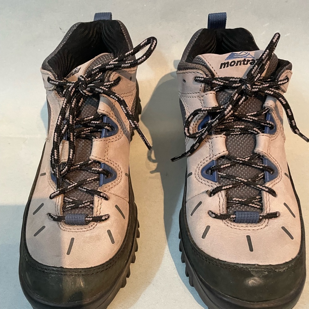 EUC Montrail | Terra-Flex Tan Nubuck & Mesh Lace-up Hiking Boots | Sz 7